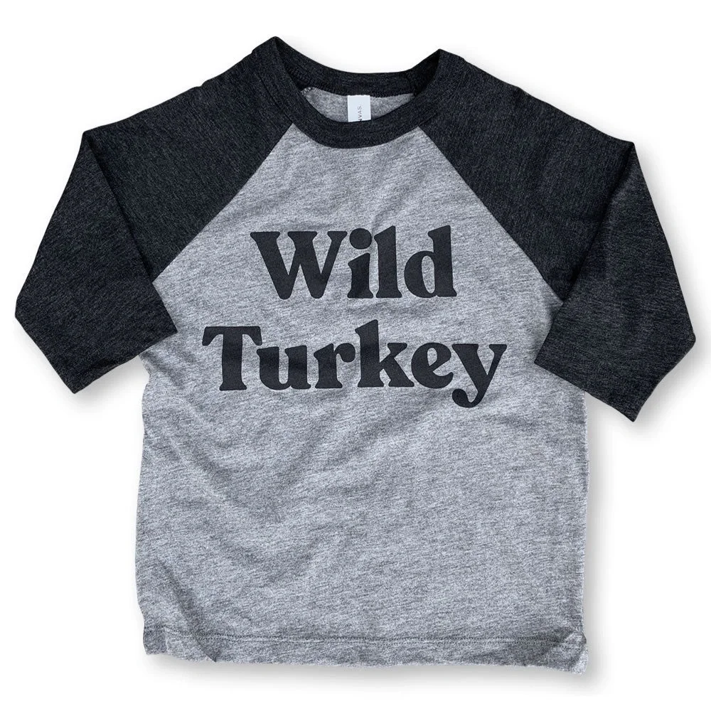 {Rivet Apparel} Wild Turkey Baseball Tee - Sz YL 11-12 🦃 - Picture 3 of 13